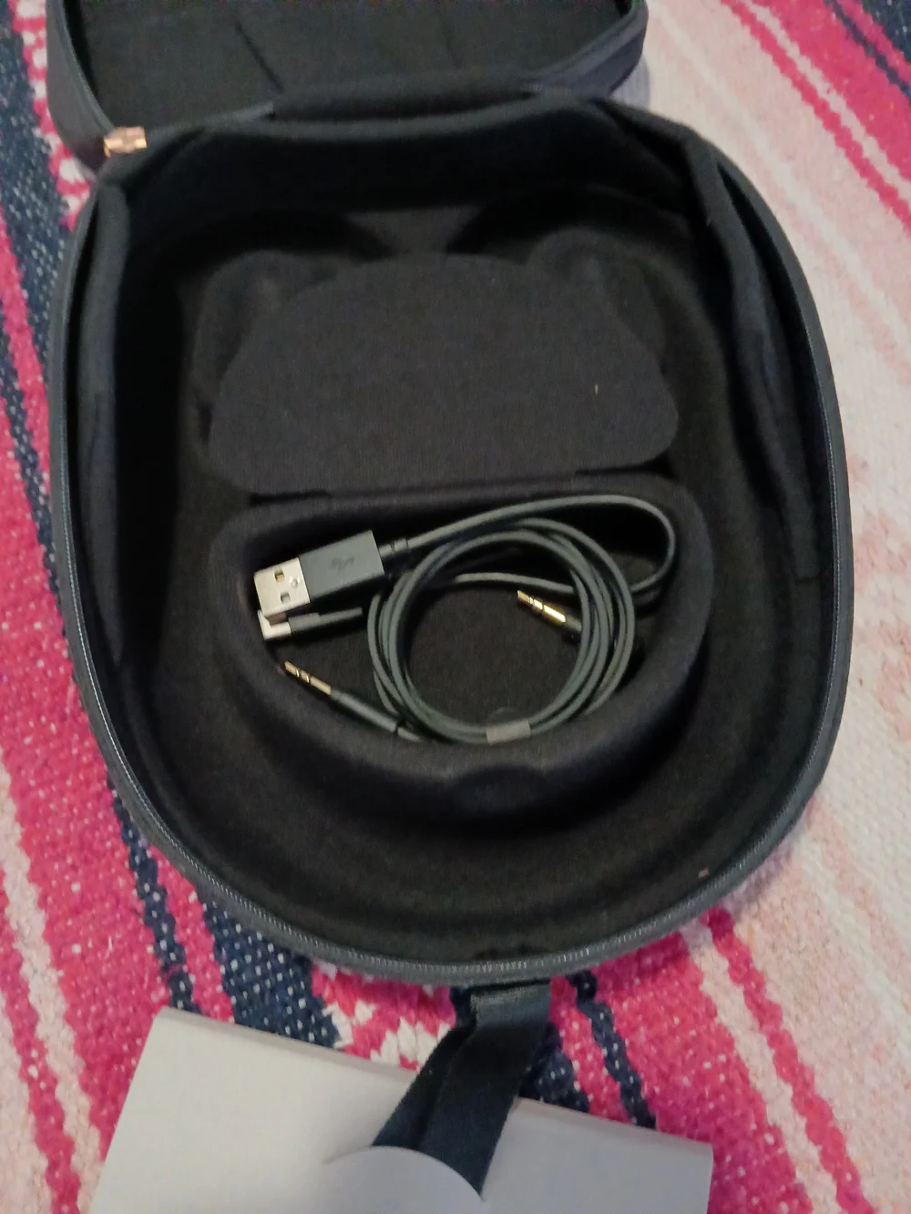 Genuine Sony Original Hard Carrying Case w/Accessories/BLACK